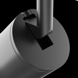 Трековый светильник Maytoni Technical Virar TR022-1-GU10-B