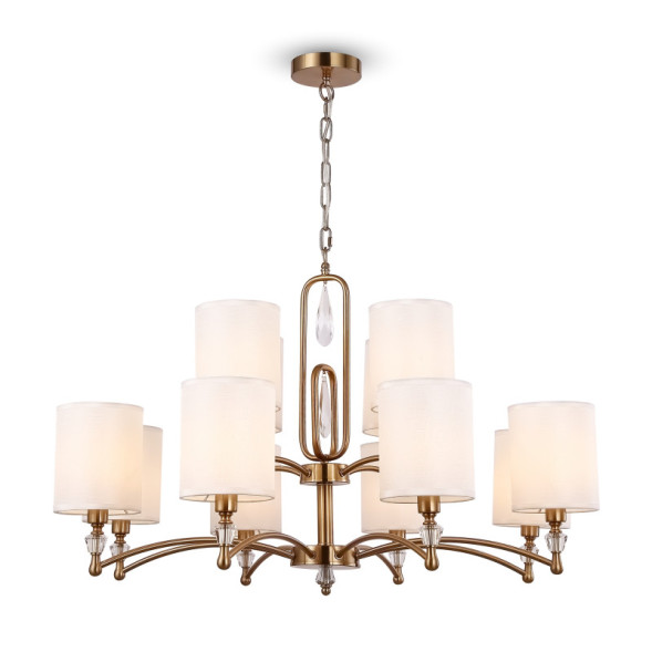 Подвесная люстра FR1007PL-12BS Freya Riverside