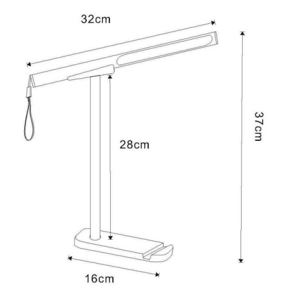 Настольная лампа Vele Luce Toto VL2022N01