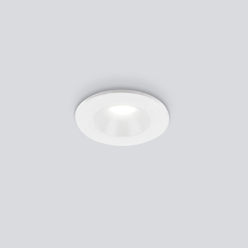 Встраиваемый точечный светильник Elektrostandard 25025/LED 3W 4200K WH белый