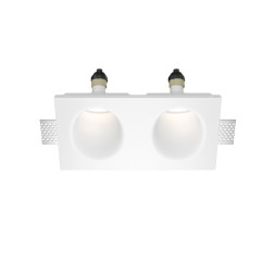 Встраиваемый точечный светильник Maytoni Technical Gyps Modern DL002-WW-02-W