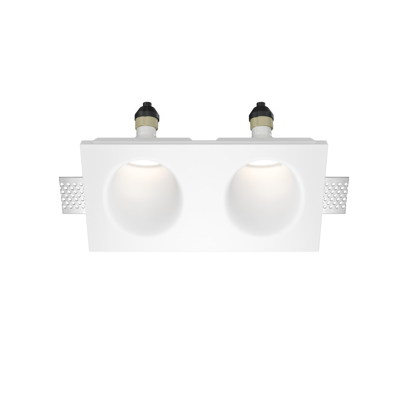 Встраиваемый точечный светильник Maytoni Technical Gyps Modern DL002-WW-02-W