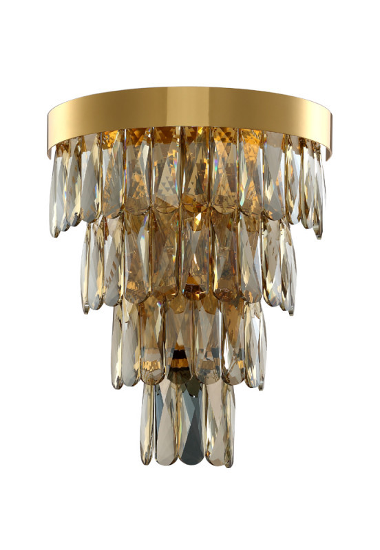 Бра Crystal Lux Abigail ABIGAIL AP3 GOLD/AMBER