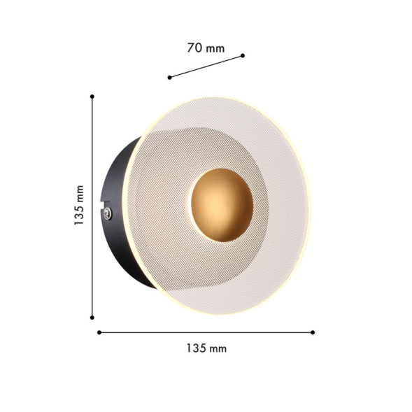 Бра Favourite Solskin 4317-1W