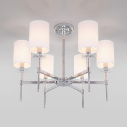 Люстра на штанге Eurosvet Brielle 60132/6 хром