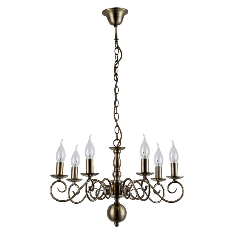 Подвесная люстра ARTE Lamp ISABEL A1129LM-7AB