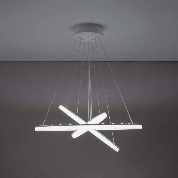 Каскадная люстра Citilux Электрон Смарт CL710A104S