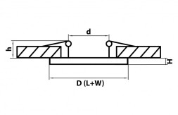 Встраиваемый точечный светильник Lightstar Speccio 070314