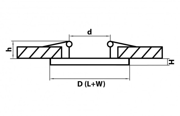 Встраиваемый точечный светильник Lightstar Speccio 070314