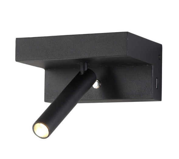 Бра Crystal Lux CLT 228 CLT 228W USB BL