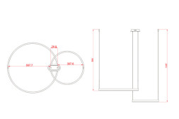 Подвесной светильник Kink Light ТОР 08219,33P(3000K)