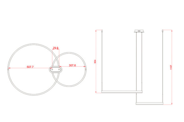 Подвесной светильник Kink Light ТОР 08219,33P(3000K)