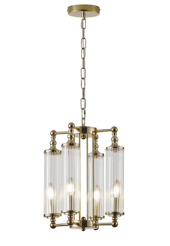 Подвесная люстра Crystal Lux TOMAS TOMAS SP4 BRASS