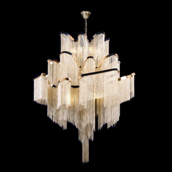 Каскадная люстра LOFT IT Stream 10208/1000 Gold