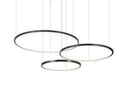 Каскадная люстра Newport 15103/S black glossy Loren