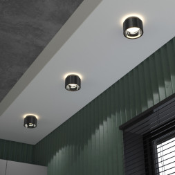 Накладной точечный светильник Elektrostandard 1069 GX53 Черный жемчуг