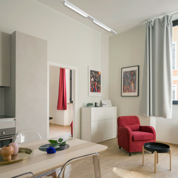 Светодиодный трековый светильник Escada 20001TRU/02LED SWH