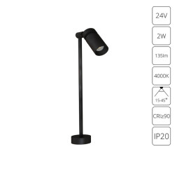 Торшер ARTE Lamp PRESTO A6196LT-1BK
