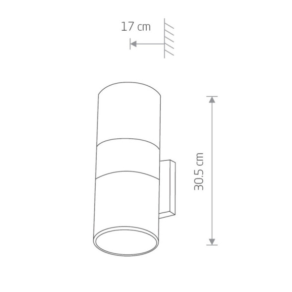 Уличный настенный светильник Nowodvorski FOG 3404