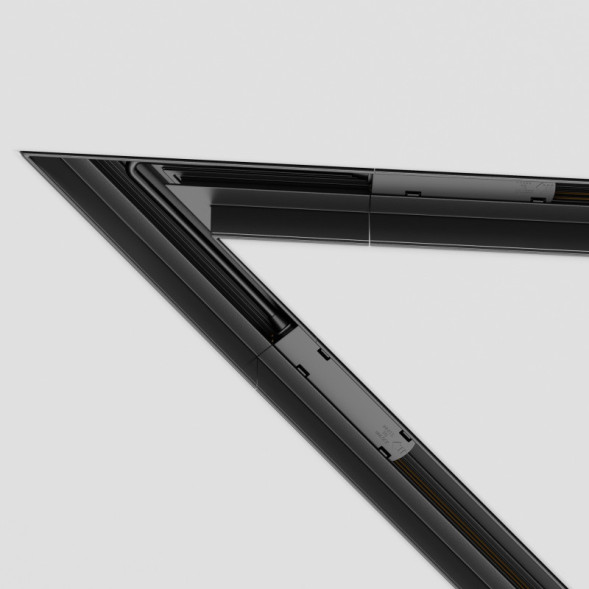 Коннектор для шинопровода Maytoni Technical Magnetic track system Gravity встраиваемый черный TRA010CLS-42B