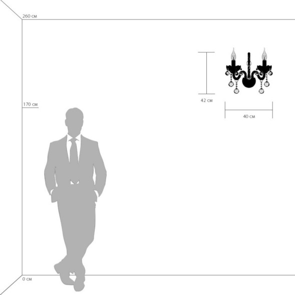 Бра Lightstar VIDARE 738622