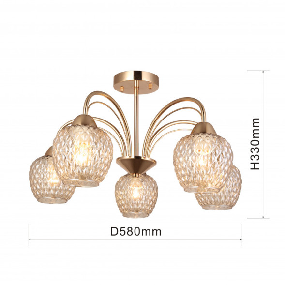 Люстра на штанге F-Promo Olimp 2541-5U