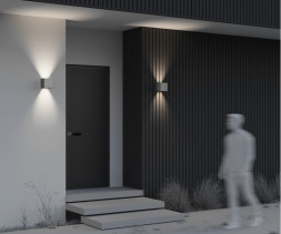 Уличный настенный светильник Maytoni Fulton O572WL-L20GR3K