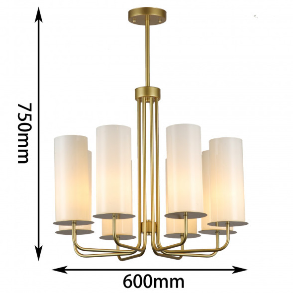 Люстра на штанге F-Promo Prometeo 2923-8P