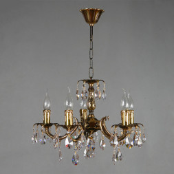 Подвесная люстра AMBIENTE by BRIZZI Benisa 2226/5 PB Tear Drop