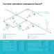 Коннектор для шинопровода Gauss Gauss track black TR109