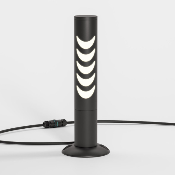 Садово-парковый светильник Elektrostandard 35188/S Smile черный