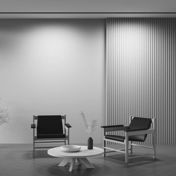 Магнитный трековый светильник Maytoni Technical Spiky TR175-1-24WTW-M-B