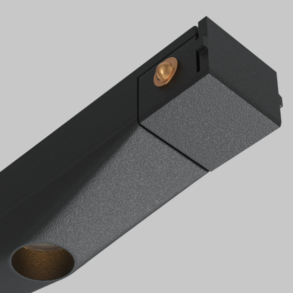 Магнитный трековый светильник Maytoni Technical Spiky TR175-1-24WTW-M-B