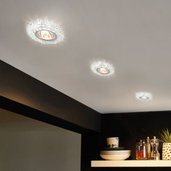 Встраиваемый точечный светильник Elektrostandard 2200 MR16 CL прозрачный