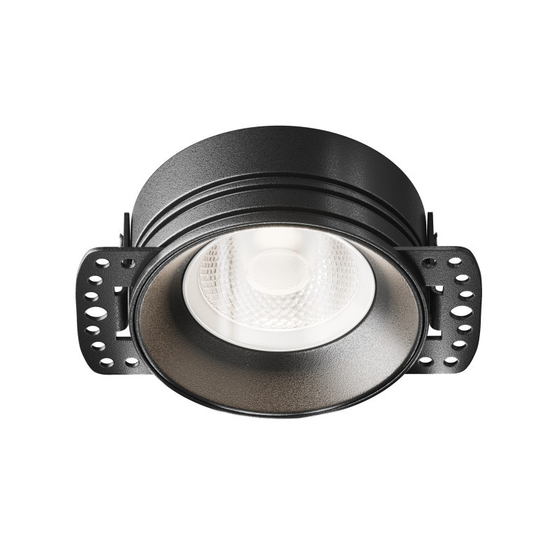 Точечный влагозащищенный светильник Maytoni Technical Flint DL101-GU10-TRS-B