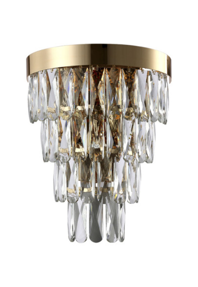 Бра Crystal Lux Abigail ABIGAIL AP3 GOLD/TRANSPARENT