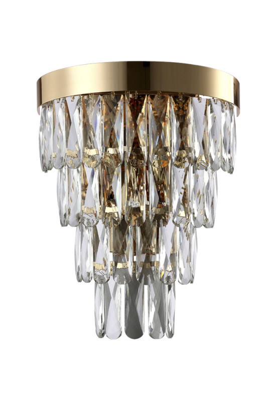 Бра Crystal Lux Abigail ABIGAIL AP3 GOLD/TRANSPARENT