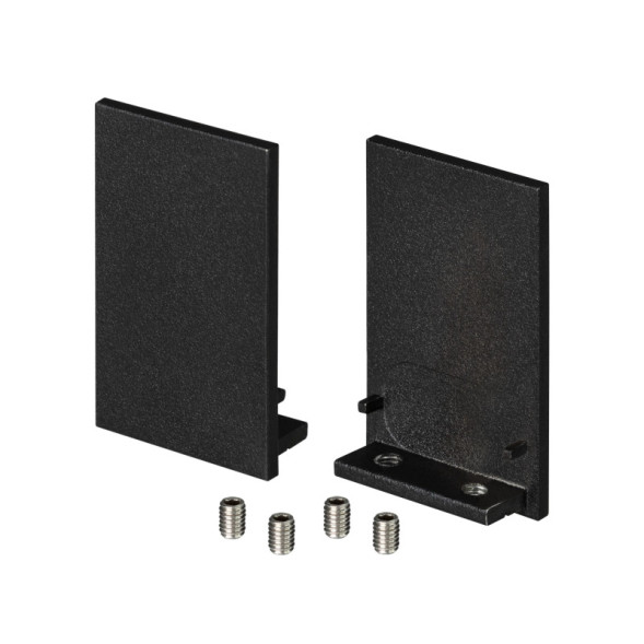 Заглушка для трекового шинопровода Arlight MAG-TRACK-2538 black 046825