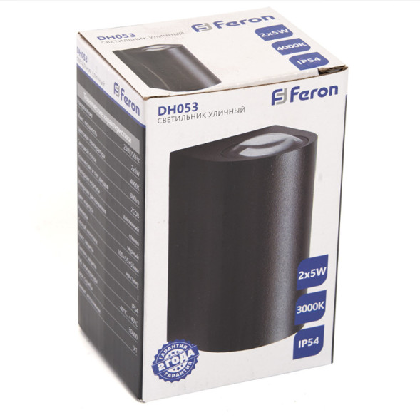 Уличный настенный светильник Feron 48477