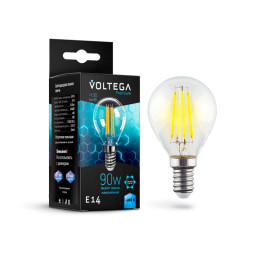 Светодиодная лампа Voltega Globe Graphene 7137 9W 220V 820lm E14 белый (дневной)