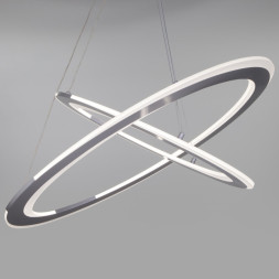 Подвесная люстра Eurosvet Virtus 90231/2 серебро