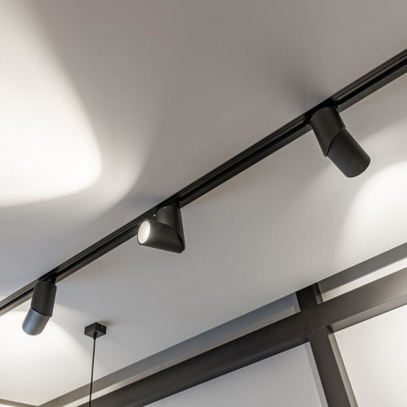 Светодиодный трековый светильник Elektrostandard Corner Черный 15W 4200K (LTB33) однофазный