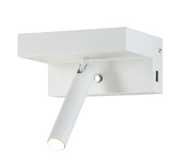 Бра Crystal Lux CLT 228 CLT 228W USB WH
