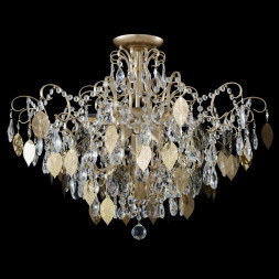 Люстра потолочная Crystal Lux ESMIRALDA PL9 GOLD ESMIRALDA