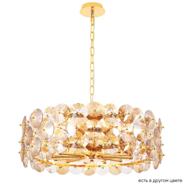 Подвесная люстра Crystal Lux CRYSTAL CRYSTAL SP12 GOLD