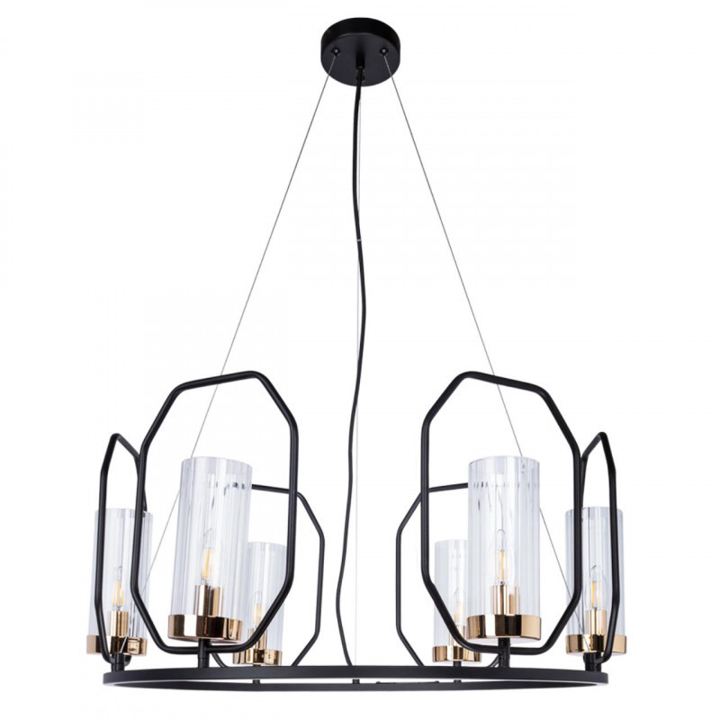 Подвесная люстра ARTE Lamp CELAENO A7004SP-6BK