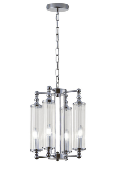 Подвесная люстра Crystal Lux TOMAS TOMAS SP4 CHROME