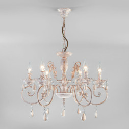 Подвесная люстра Eurosvet Galatea 10009/6 золото с белым