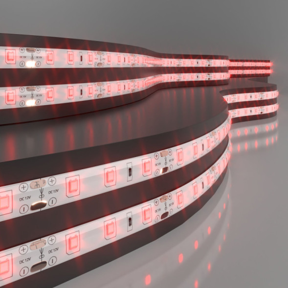 Лента Elektrostandard Лента светодиодная 60Led 4,8W IP65 красный (2835 1 0W 12V красный IP65