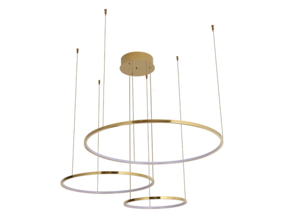 Каскадная люстра Newport 15103/S champagne gold Loren